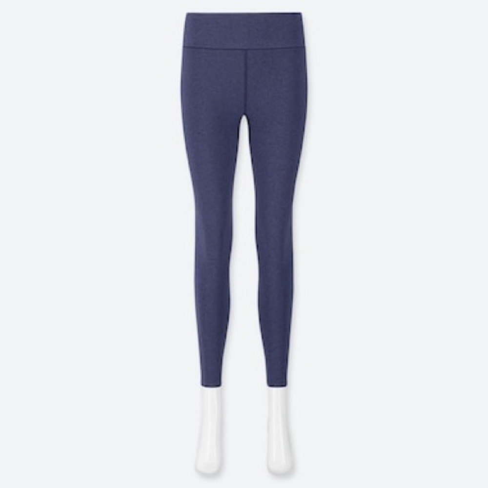 Uniqlo Airism soft blue leggings